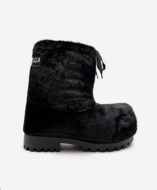 Balenciaga Alaska fur boots