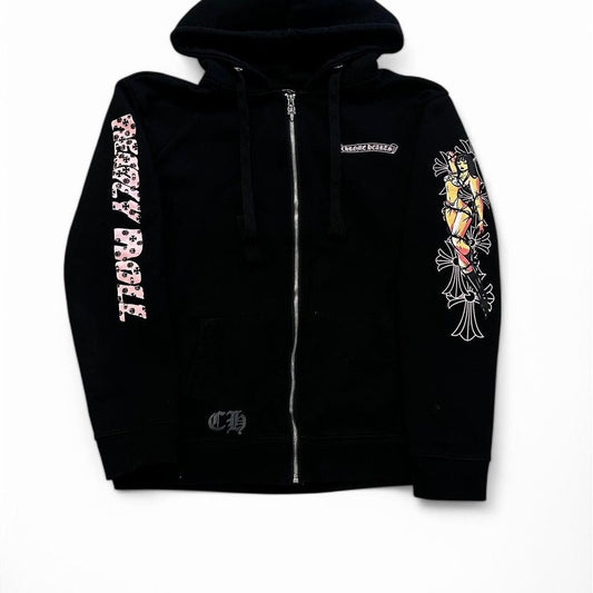 Chrome hearts zip up