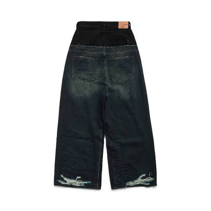 Balenciaga Double Waisted Jeans