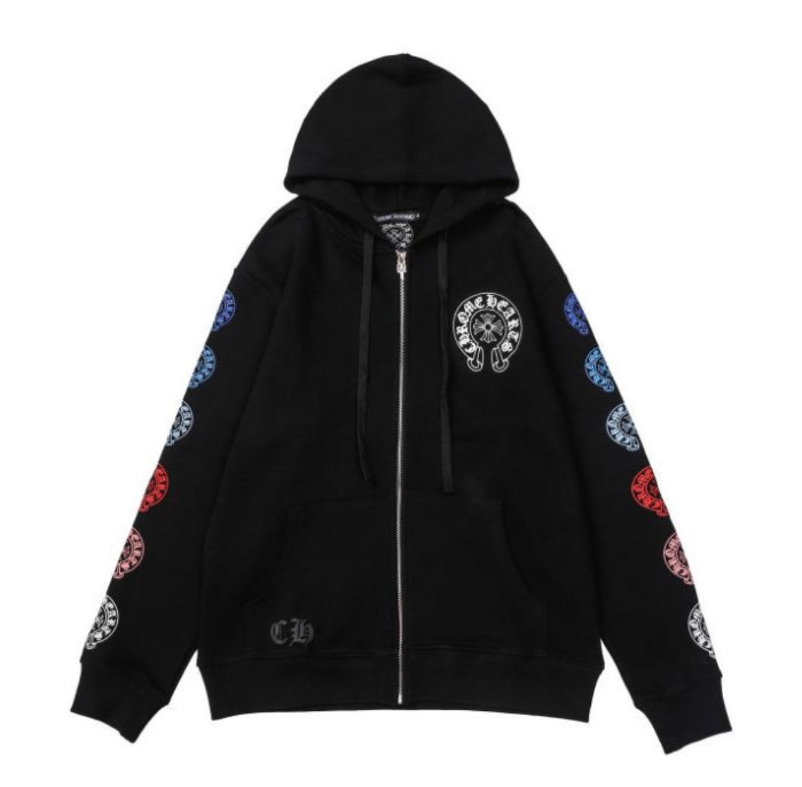 Chrome hearts zip up